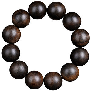 
Sinking water level natural Vietnam Nha Trang Chinan agarwood bracelets and play men and women 108 Buddhist beads chess nan wood bracelets