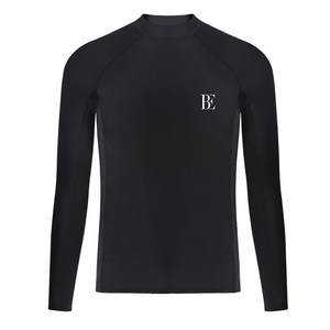 BE Van der Ang Men's Long sleeved Swimsuit Casual Set Surfing Vacation Sun Protection, Chlorine Resistant, High Elastic, Breathable, Slim Fit Swimming