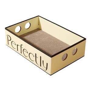 Cat paper box nest four seasons common corrugated paper cat grabbing all -in -one summer semi -closed net red pet kitten nest