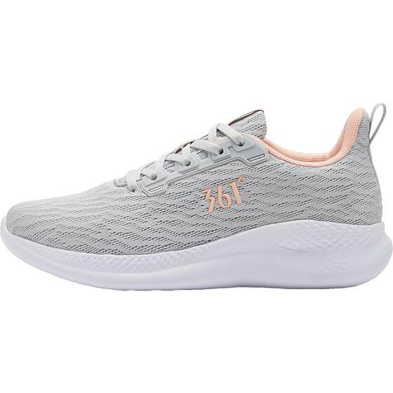 361 Women's Shoes 2026 New Spring and Summer Breathable Sports Shoes Women's Lightweight Soft Soled Running Shoes Mesh Casual Shoes