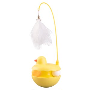 
Feather cat stick cat toy cat kitten kitten supplies self-excited to relieve physical energy toy ball kitten tumbler
