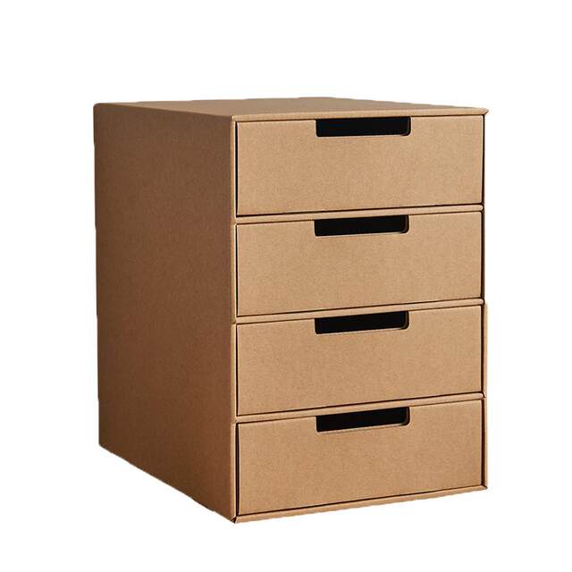 Desktop multi -layer storage box office organizes artifact bill storage ...