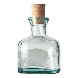 Spanish Gallo glass mini storage bottle