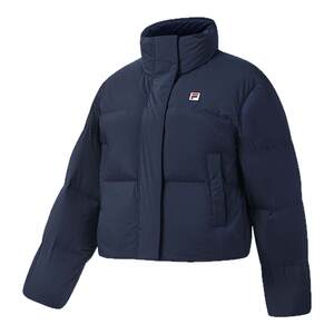 
FILA official women's down jacket 2025 winter new tennis sports comfortable and warm stand collar jacket