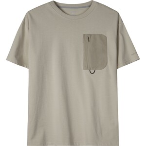 
Tantuo Outdoor Couple Interface Bag Short Sleeve Summer Comfort Sports and Fitness Men and Women Casual Round Neck Wound T-shirt