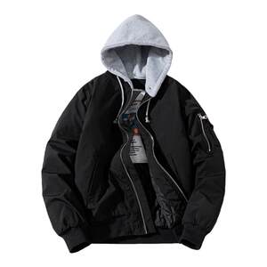 Thickened baseball uniforms for men and women's cotton clothing American style cotton windproof pilot jacket loose boy couple jacket