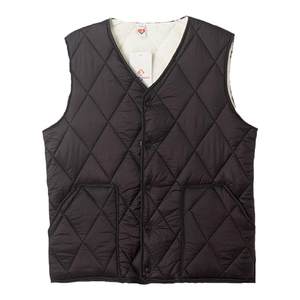 Vest men plus cotton and autumn and winter plus velvet thickened vest students Youth lambsmium cashmere middle -aged and elderly father Kan shoulders
