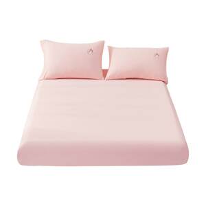 
Mercury Home Textile Cotton Knitted Bed Sheet Single-piece Maternal and Child Class A Knitted Cotton Plain Mattress Cover Children's Single Door