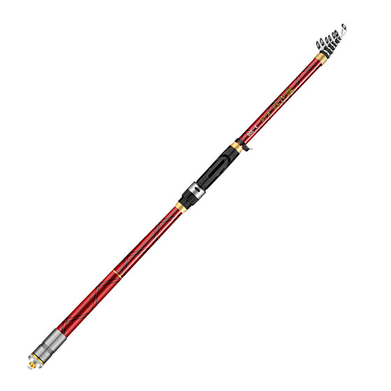 Dragon's head soft tail small rock fishing rod short section rock fishing rod large guide ring ultra-light string hook sensitive valve rod long-range sliding drift raft rod