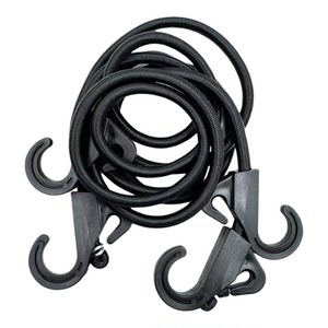 
Outdoor 8mm thick elastic camping clothesline motorcycle luggage round binding with hook climbing rope