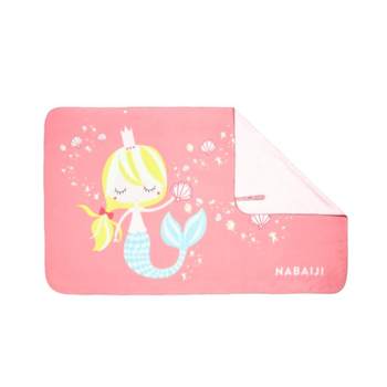 Decathlon children's bath towel cape quickly dry water absorption and skin and skin
