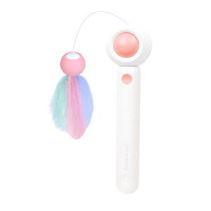 Teasing cat stick cat toy toy laser laser telescopic cat artifact to relieve stuffy stuffy pen light infrared kitten kitten supplies