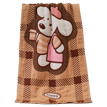 100% cotton four-layer gauze large towel