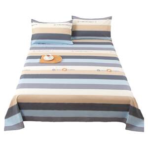 Pure cotton sheets single piece 100 cotton thickened student dormitory single double single 1 meter 5 single four seasons universal
