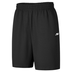 Skechers 2025 new men's comfortable casual knitted shorts straight casual pants elastic five-quarter pants