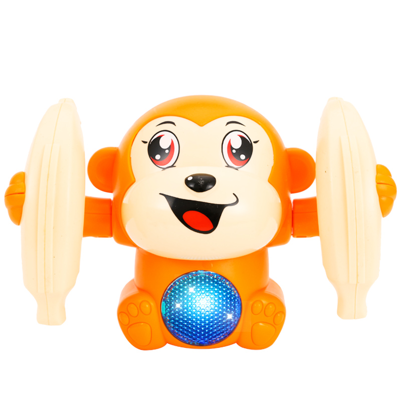 音声起動小さな猿タンブリング猿タンブリング猿男の子と女の子