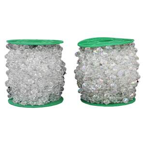 Linking Pearl Pearl Chain Lotus Lantern Transparent Full of Diaoxing Fish Beads Handmade DIY Material Accessories Decoration
