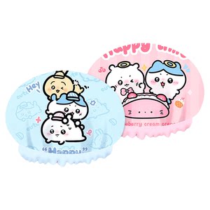 
Cartoon thickened shower cap waterproof shower cap shower double hat anti-smoke hat bath hair cover children adult model