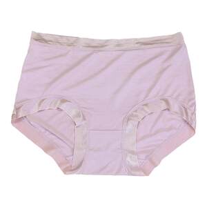 
Butterfly Anfen Solid color medium and high waist comfortable soft and breathable Antibacterial bamboo fiber ladies hip boxer underwear
