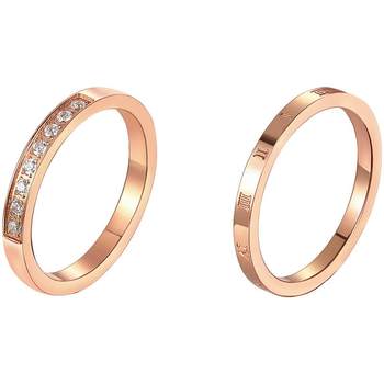 ZENGLIU Japanese Roman Number Black Ring Net Red
