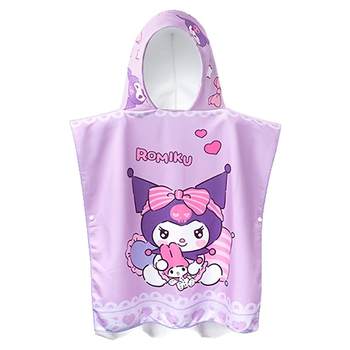 
Children's cartoon quick-drying absorbent bath towel cloak bathrobe
