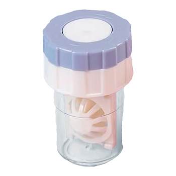 Contact lens cleaning tool contact lens storage box