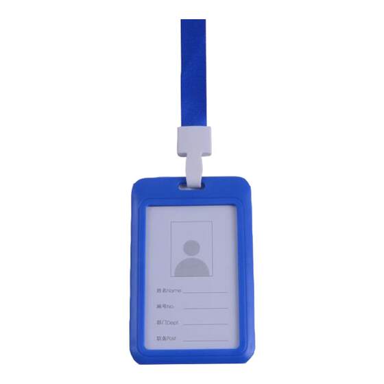 
ID card holder, work ID card with lanyard, customizable work badge, badge badge, customizable employee access control badge