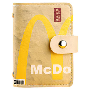 
McDonald Crow McMonald Card Storage Bag Multiple Card Case Card Clip Bank Card Student ID Coin Wallet