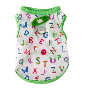 
Dog clothes, pet cats, spring and summer puppy, Teddy, Bichon, Schnauzer, small puppy, cool traction vest