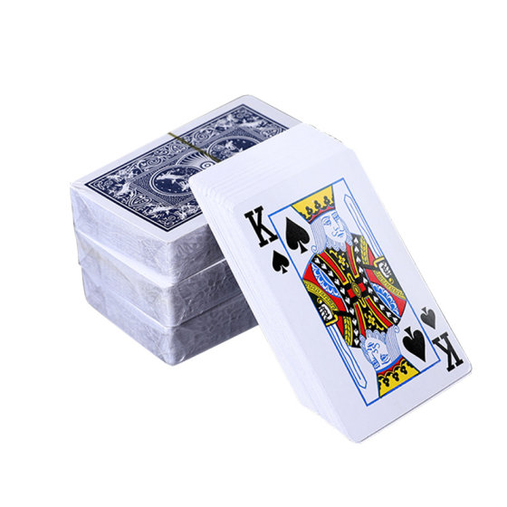 
Poker cards thickened and hardened household playing cards with large characters cheap batch genuine hard landlord board game 10 pairs 50 pairs full box