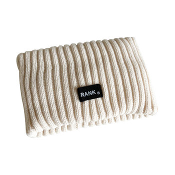 
Hua Shao Naying's same letter wool headband for women in autumn and winter plush warm headscarf, high-end wide-brimmed headband.