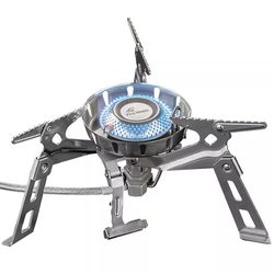 Fire maple rock windproof gas stove with preheating tube high power