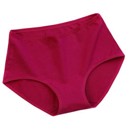 Middle-aged women's underwear pure cotton high waist plus fat plus size 200 kilogram fat mm middle-aged and elderly mother's shorts head