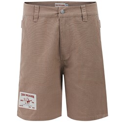 TrueReligion spring and summer men's topstitched American simple casual shorts