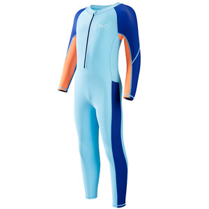 
361 children's swimsuit boys' long-sleeved trousers winter warm and cold-proof one-piece training wetsuit for middle-aged and older children