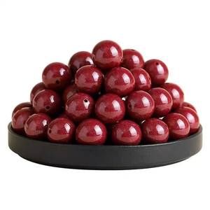 
Cinnabar jewelry cinnabar purple gold sand diy loose beads men and women birth year round beads diy accessories bead bracelet raw ore Pixiu