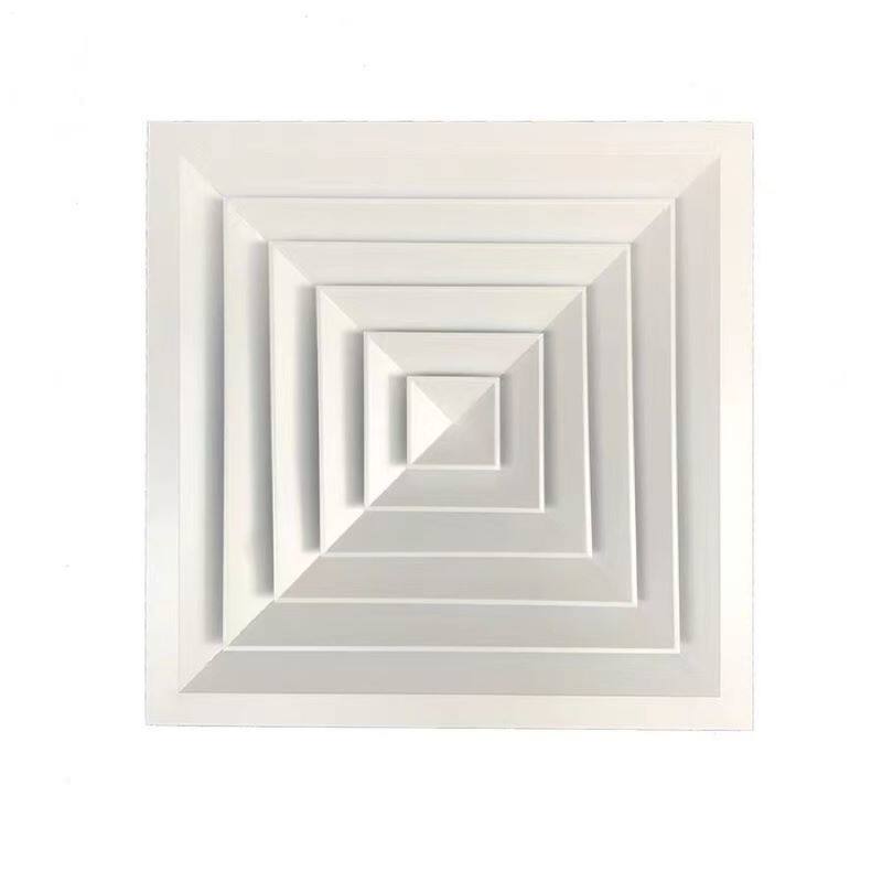 600x600 Aluminum Square Air Diffuser - Ceiling Vent