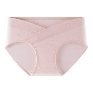 
Pregnant women's underwear pure cotton grade 10A antibacterial cotton crotch special low waist belly support briefs for early, middle and late pregnancy
