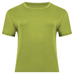 
NULLFIT15.5 micron merino wool quick-drying training outdoor women's short-sleeved slim running sports T-shirt