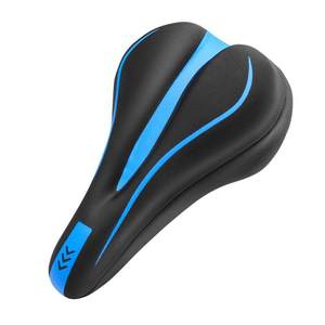 Bicycle seat cushion cover anti buttock pain soft road bike bicycle seat cushion cover riding accessories complete mountain bike seat cover