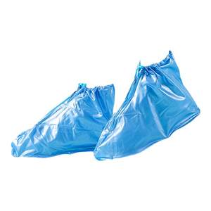 
Rain boot covers for men and women, waterproof, non-slip, thickened, wear-resistant, snow-proof, anti-fouling zipper foot covers, silicone PVC