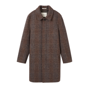 
GANT/GANT autumn and winter new men's coat retro plaid lapel casual old money style woolen coat