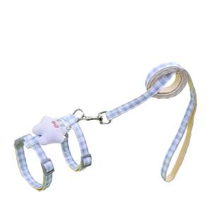 Cat leads the rope and walks to break free from the special worker type slippery cat, dog, dog chest strap telescopic cat rope

