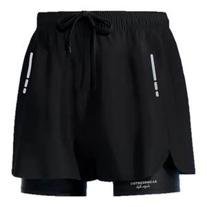 Bubble hot spring men's swimming trunks increase size loose and embarrassing Professional adult beach flat swimming trunks speed dry swimsuit