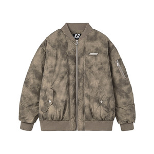 
FORNINES baseball collar camouflage cotton coats for men and women, winter cotton jackets, trendy brand thickened cotton coats, couple cold-proof jackets