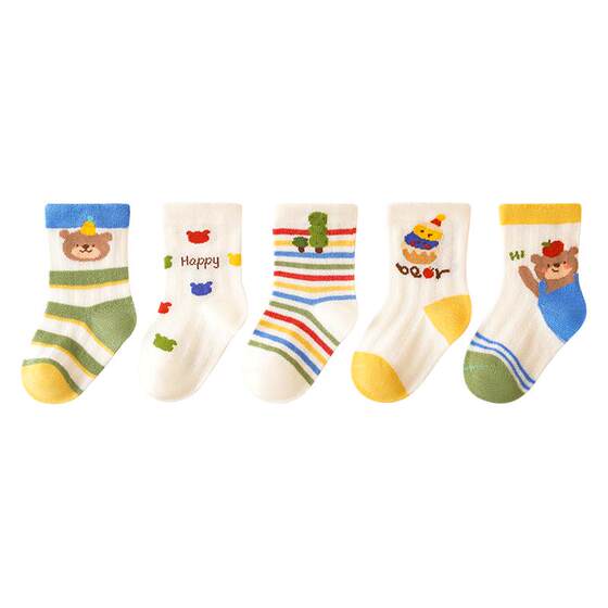 Baby Socks Summer Thin Breathable Boys' Mesh Socks Baby Class A Boy Thin Socks Children's Socks Summer Infants and Toddlers