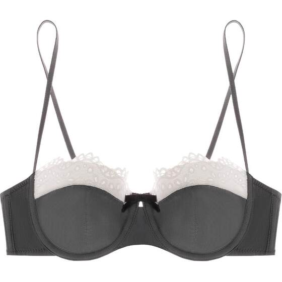 
Miss Curious Thin Straps Sexy Underwear Women's Summer Thin Lace French Pure Desire Small Breasts Push-Up Bra Set