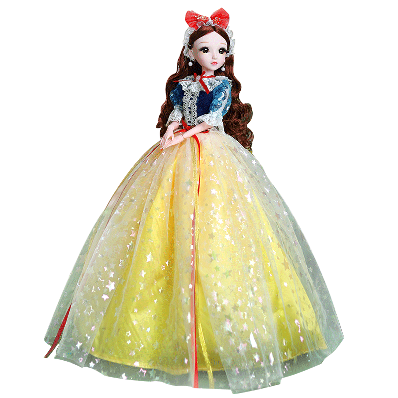 60 cm doll large oversized ocean suit girl princess gift box toy 2025 new Christmas