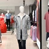 Куртка для отдыха с капюшоном, двусторонний плащ с молнией