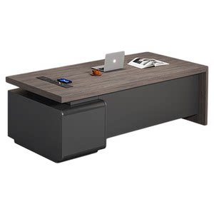 
Boss, financial manager, desk computer desk, employee simple manager desk combination desk, modern double desk and chair